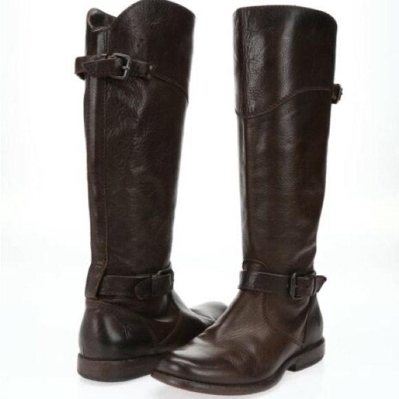 Frye Phillip Riding boots size 7.5 leather - Picture 6 of 13